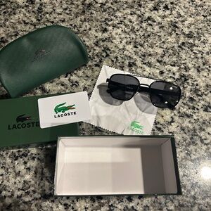 Lacoste Dark Gray Sunglasses for Men